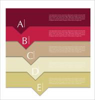 Modern design abstract template vector