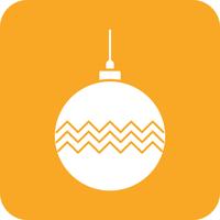 vector ball decoration icon 