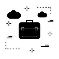 icono de vector breifcase