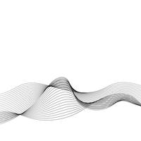 Data visualization particle dynamic wave pattern vector - Download Free ...