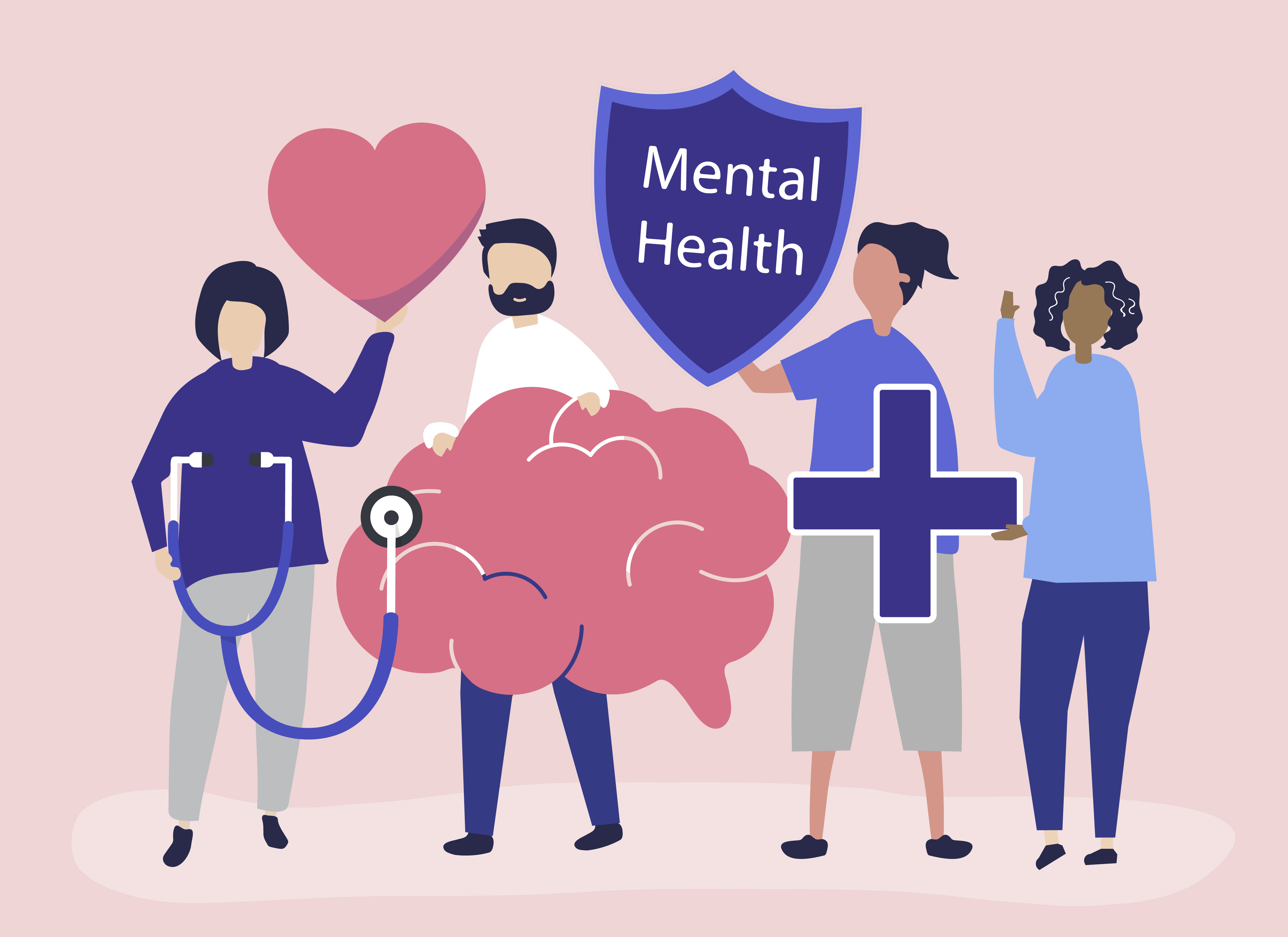 Holding Conversation About Mental Health >> People Holding Icons Related To Mental Health Download Holding Conversation About Mental Health >> People Holding Icons Related To Mental Health Download