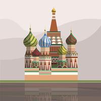 Illustration of Saint Basil39s Cathedral vector