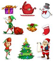 Christmas signs vector