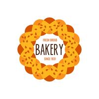 Collection of vintage retro bakery  vector
