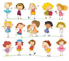 Simple kids vector