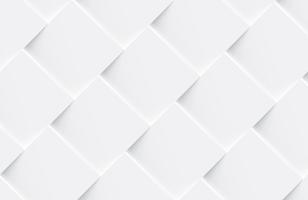 White seamless abstract geometric background vector