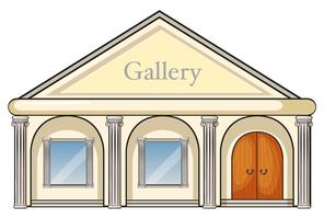 a gallery  vector