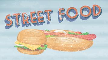 Street food vector