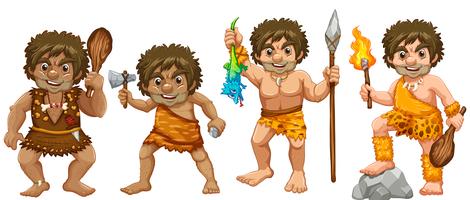 Cavemen vector