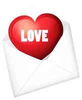 Love letter vector