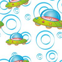 Seamless pattern with kid's theme vector
