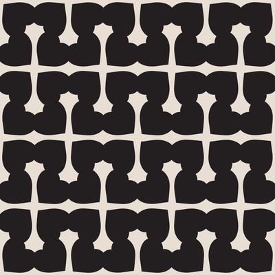 Universal  black and white seamless pattern tiling . 