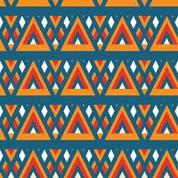 Retro different seamless patterns tiling.  vector