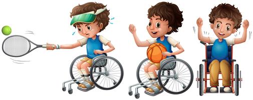 child in wheelchair clipart