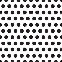 seamless patterns with white and black peas polka dot. vector