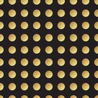 Universal black and gold seamless pattern, tiling.  vector