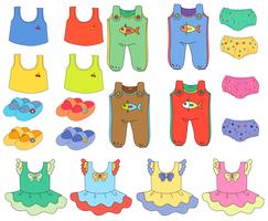 Underwear Illustration Cartoon Drawing Children Kids Stock Illustration  1859697643