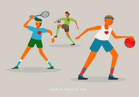 Stock Vector Illustration of People Doing Different Activities by Galih  Mukti on Dribbble