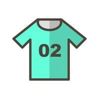 Icono de jersey vector illustration