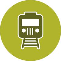 Vector icono de tren