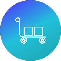 Vector Trolley Icon