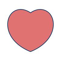 Heart Icon Vector Illustration