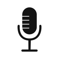 Microphone Icon Vector Illustration