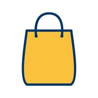 Shopping Bag Icon Vector Illustration