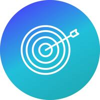 Bullseye Icon Vector Illustration