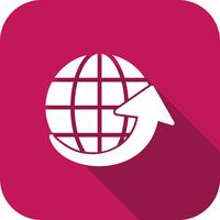 Vector Around the World Icon