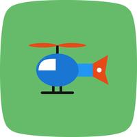 Vector Helicopter Icon