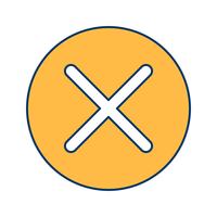 Cancel Icon Vector Illustration