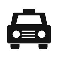 Vector icono de taxi