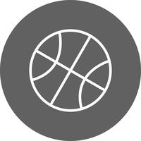 Icono de baloncesto Vector ilustración