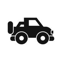 icono de vector jeep