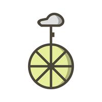 Vector Unicycle Icon