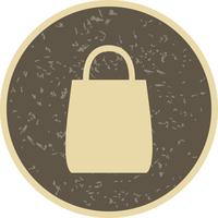 Bolsa de compras icono Vector Illustration