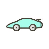 Vector icono de coche deportivo