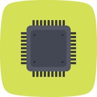 Processor Icon Vector Illustration