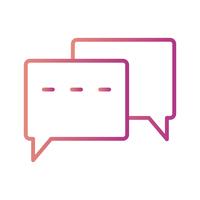 Vector Conversation Icon