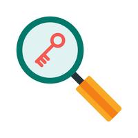 Vector Keyword Search Icon