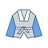 Icono de Karate Vector Illustration