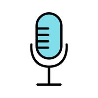 Microphone Icon Vector Illustration