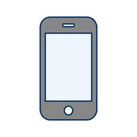 Teléfono celular icono Vector Illustration