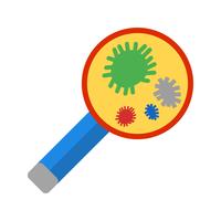 Vector Bacteria Icon