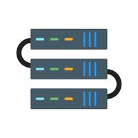 icono de servidores vectoriales vector