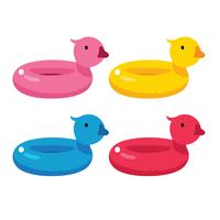 duck Life ring collection design vector