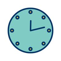 Vector Clock Icon