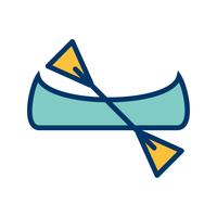 Vector Canoe Icon