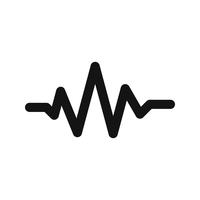 Icono de sonido Beats ilustración vectorial vector